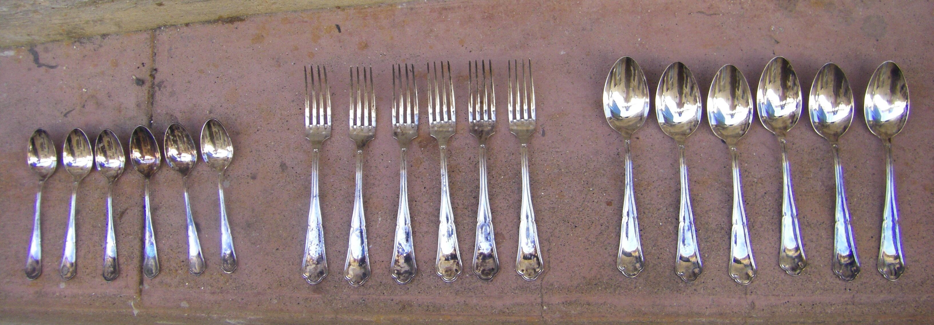 Cutlery set "Saglier Frères" 18 pieces