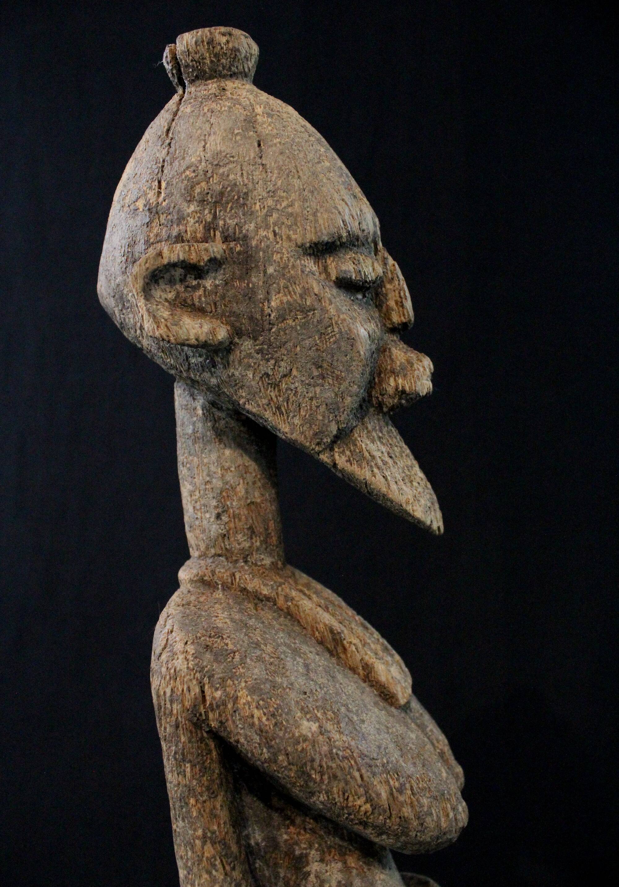 Dogon wooden statue on Base - Mali - 53 cms