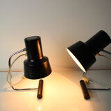 Mid-century table lamps designed by Josef Hurka for Napako, 1970's