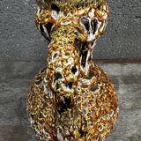 Vallauris Fat Lava or Honey Pitcher/Vase, 25 cm High - Vintage 70s