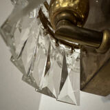 1970s brass pendant wall lights