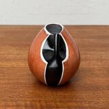 German ceramic vase from the mid-century by Krösselbach Keramik, 1960s.