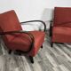 Set of Vintage Armchairs by Jindrich Halabala, 1940s