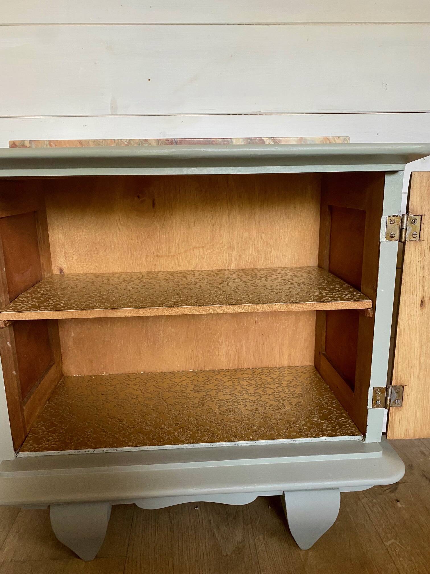 Revamped Art Deco bedside table