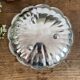 Stainless steel dish with ball feet 32 cm