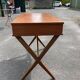 Scandinavian 60s teak desk with 2 drawers.