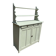 Vintage Parisian sideboard and its water green glass.