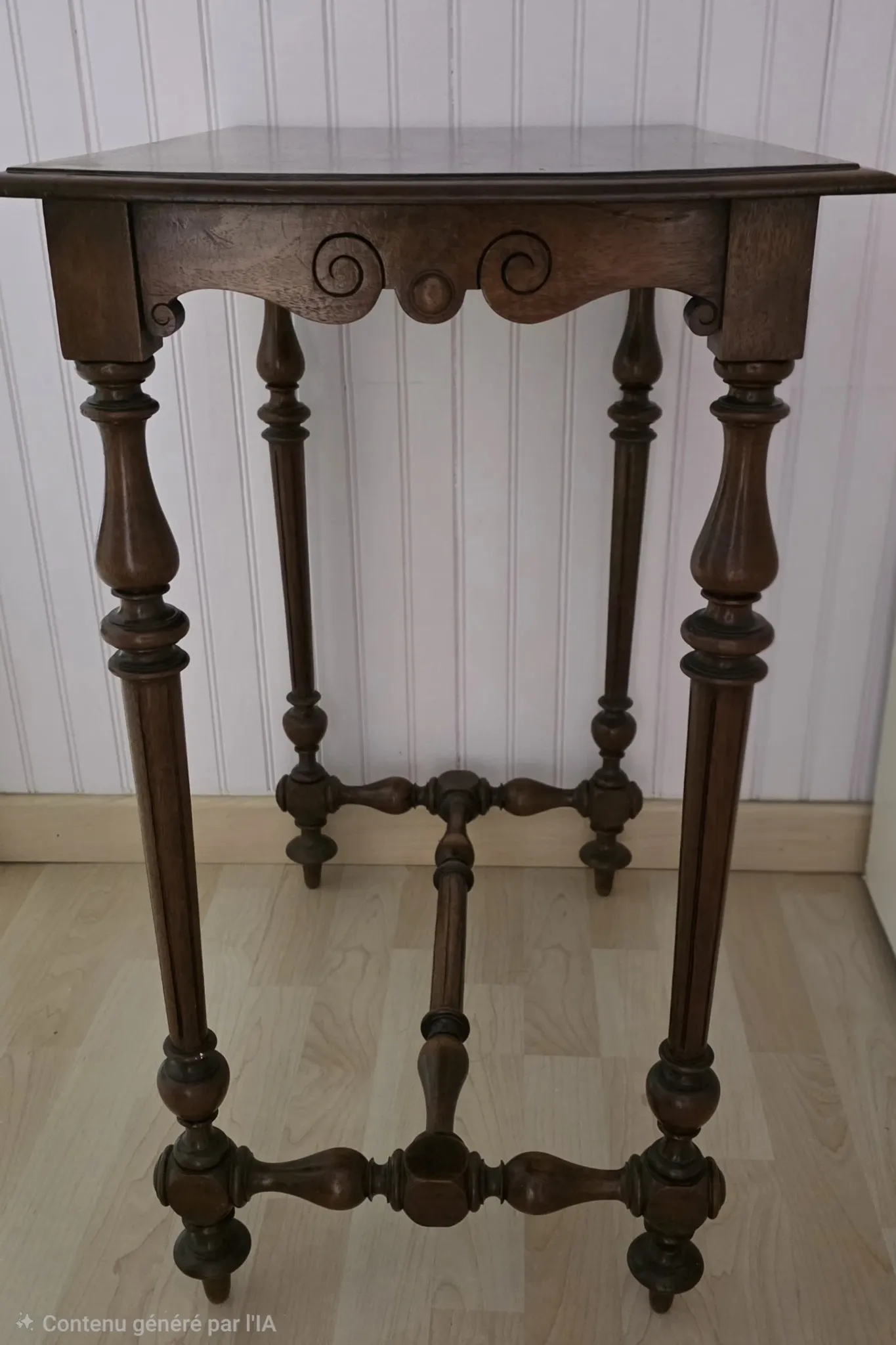 Folding table / side table from the late 19th century