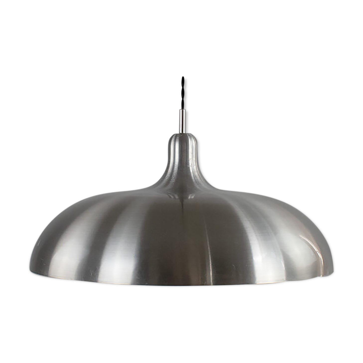 1960s vintage aluminium hanging lamp