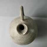 Stoneware pitcher vase with a very thin neck, circa 1970