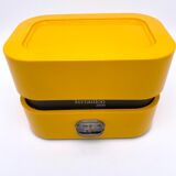Vintage Terraillon yellow household scale