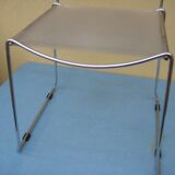 Lot of 4 metal chairs