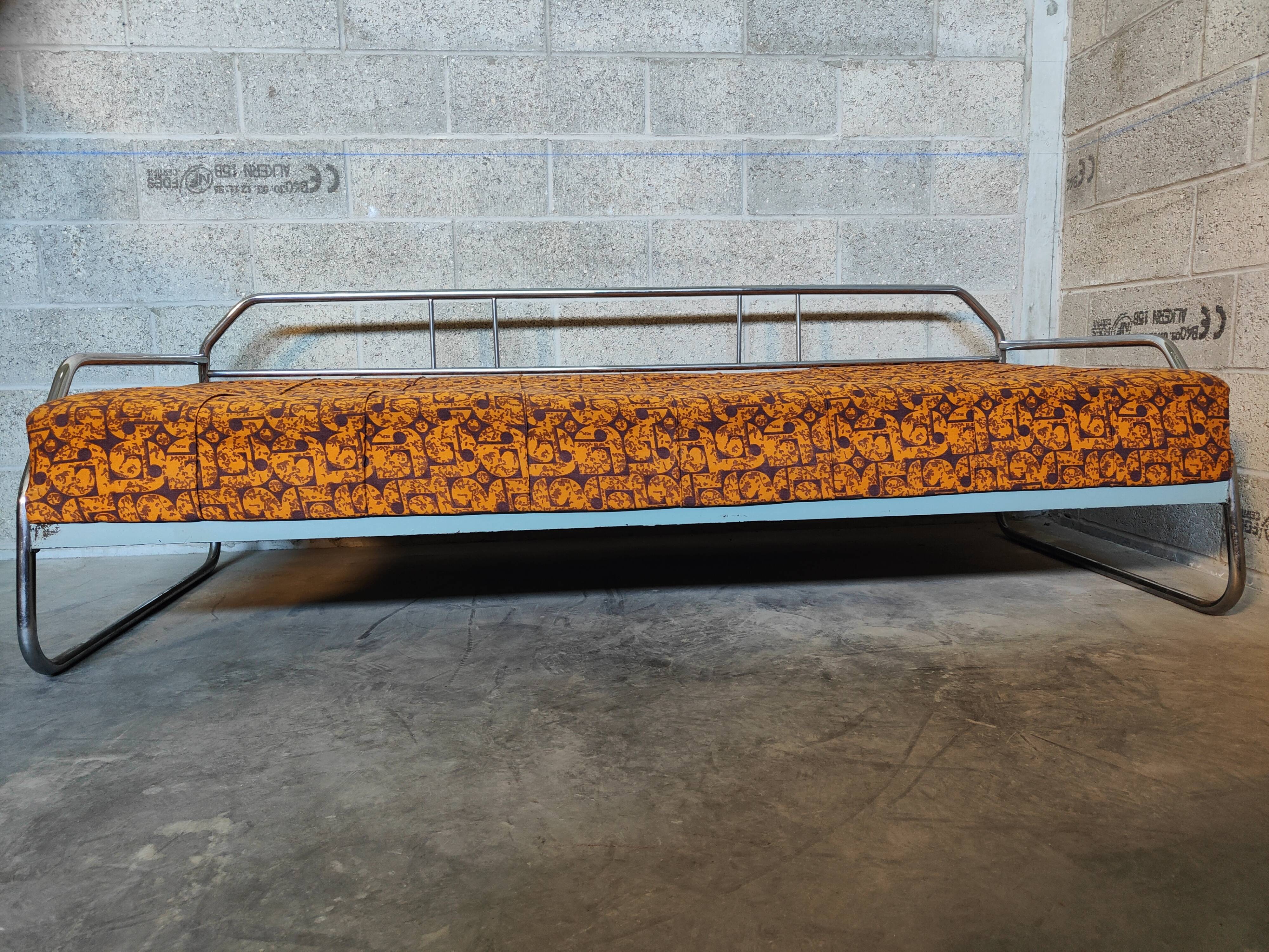 Bauhaus chrome bench 1930