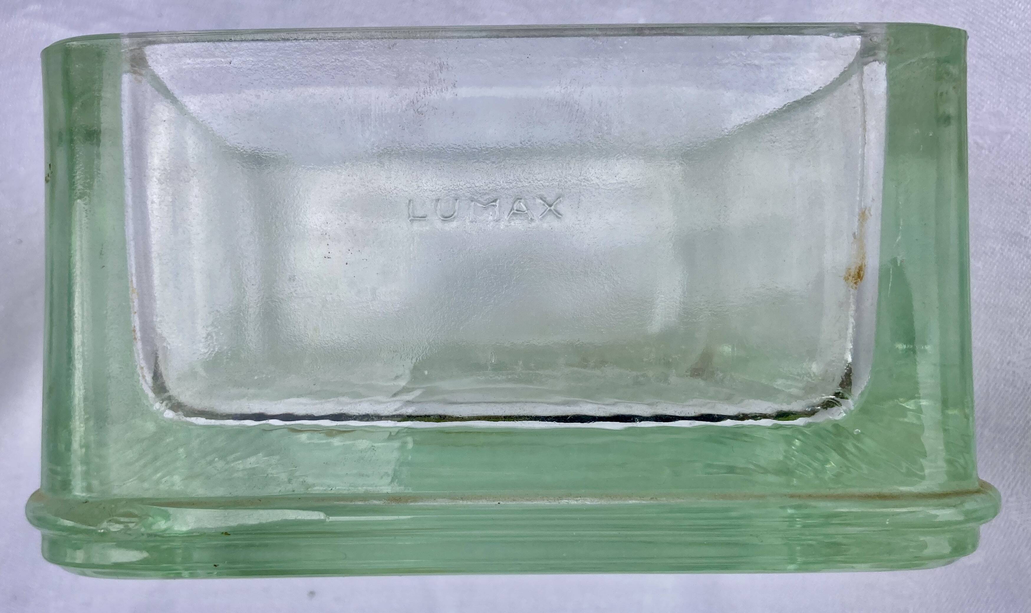 Lumax - glass pocket emptier - 15 x 15 cm - le corbusier charlotte perriand