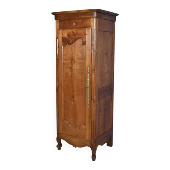 Standing man in cherry wood, Louis XV style – late 19th century