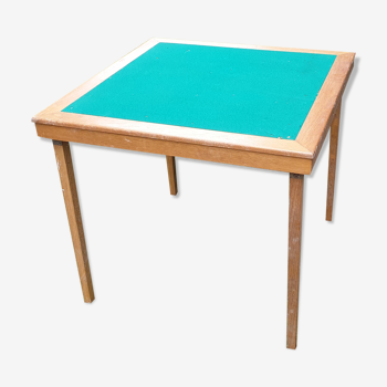 Old folding wooden play table Meblutil