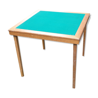 Old folding wooden play table Meblutil
