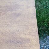 Vintage gold oak row feet compass from the 50s