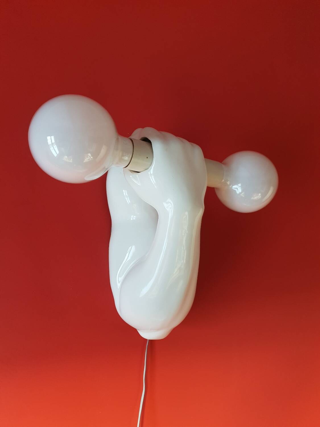 Applique biceps en céramique 1980