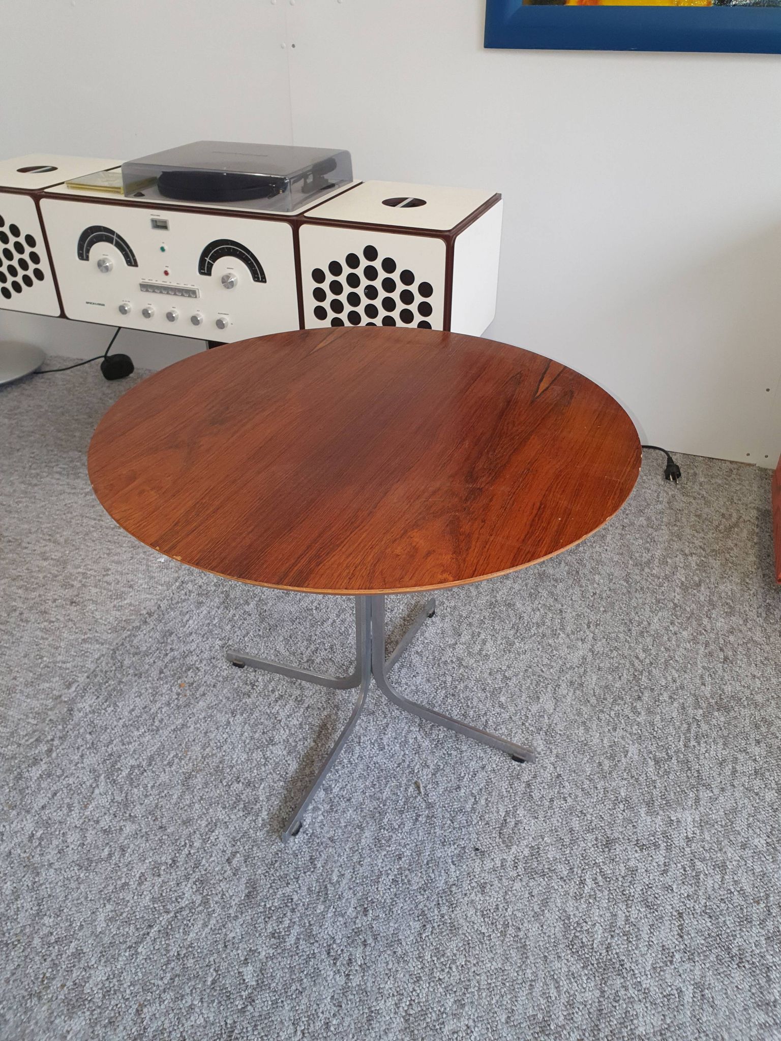 Table en palissandre par Pierre Paulin  pour Artifort 1960