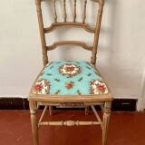 Louis XVI dressing table and chair