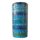 'Rimini Blu' series ceramic vase by Aldo Londi for Bitossi, Italy 1960's