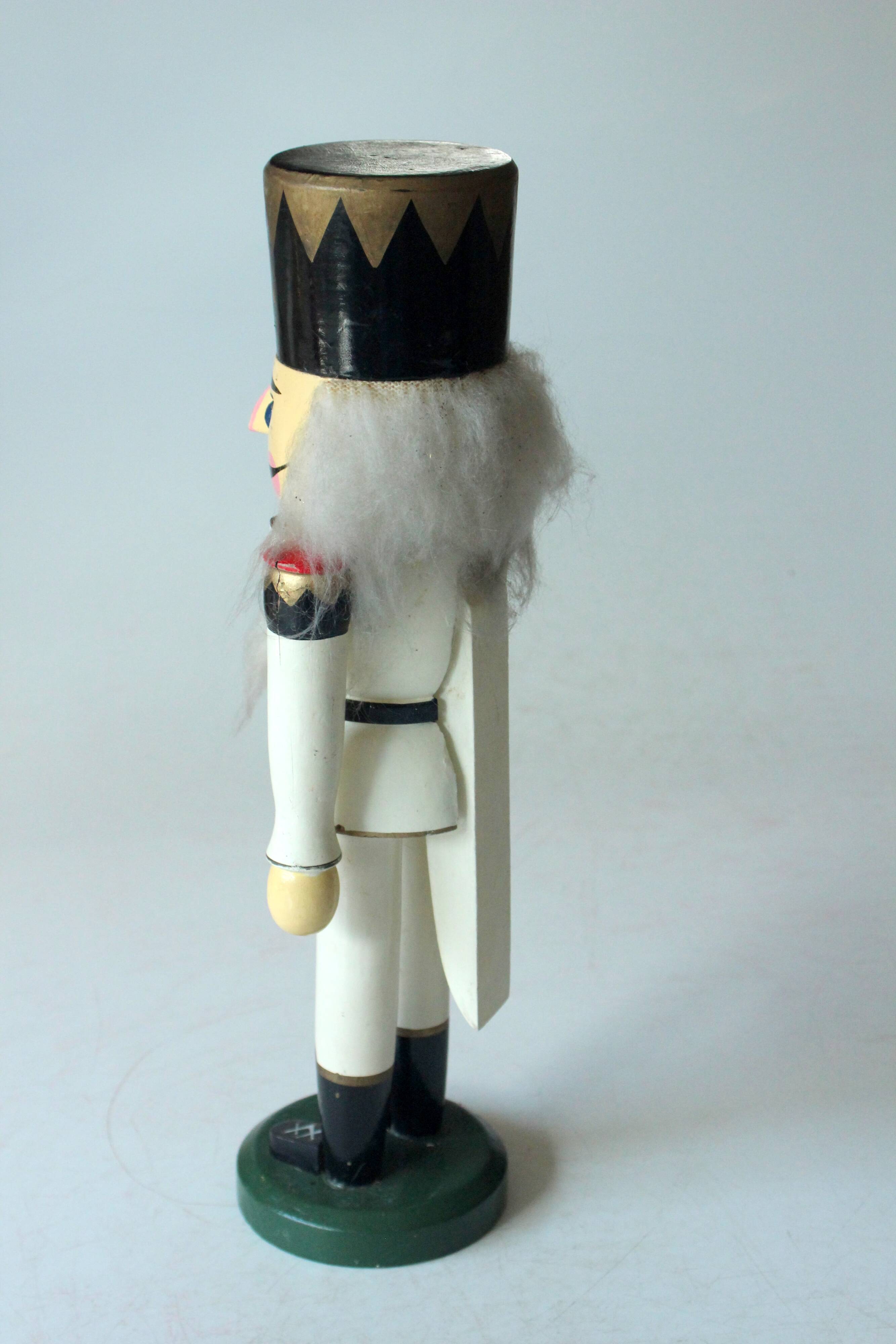 Wooden nutcracker, vintage from the 1970s