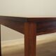 Table en palissandre, design danois, années 1970, production : Danemark