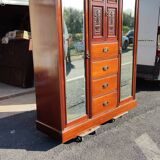 English mahogany wardrobe circa 1920