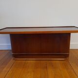 Art deco mahogany lounge table