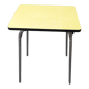 Table formica canary yellow sixties seventies