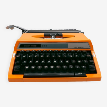 Machine à écrire silver red 280