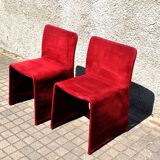 Set of 2 Glove DESIGN chairs Patricia Urquiola vintage 2005 MOLTENI & Cie