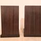 Art Deco pair of bookends in Macassar ebony.