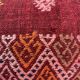 Vintage turkish kilim cushion cover 30x50cm