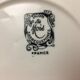 Set Of 6 Dessert Plates Representing 6 Months Of The Year. "Digoin Sarreguemines"