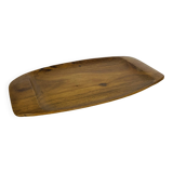 Scandinavian teak tray from the 60s