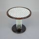Italian Art Deco mirrored side table from the 1930s