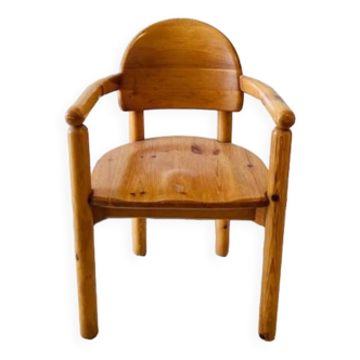 Rainer Daumiller armchair in solid pine