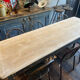 Patinated dining table
