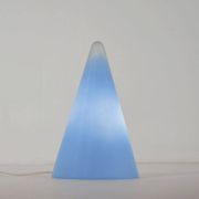 XL table lamp 'Teepee' in glass by SCE, 1990s