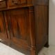 Empire walnut low sideboard