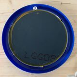 Vintage blue mirror