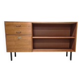 Vintage teak library enfilade 1970