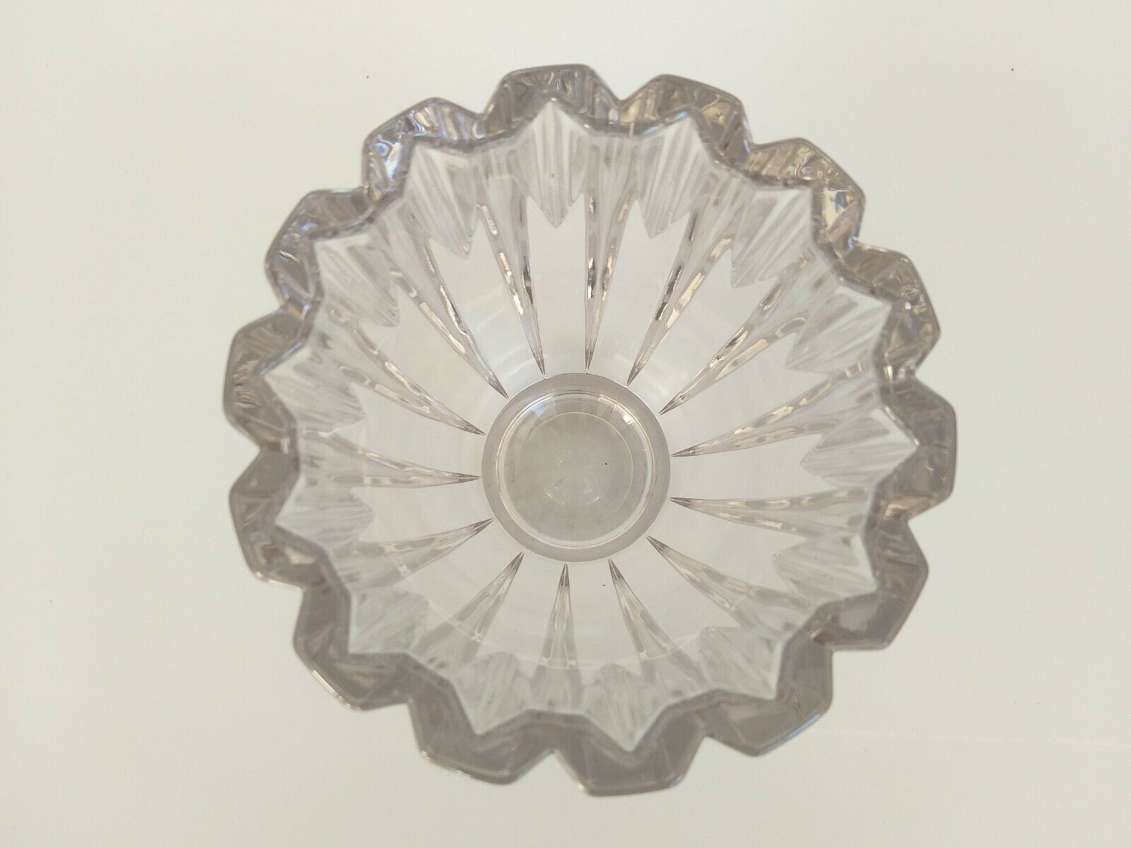 Vase pan coupe 1940 Villeroy and Boch design vintage 2 kilos 2