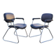Pair of Unimob Lingua 97 armchairs