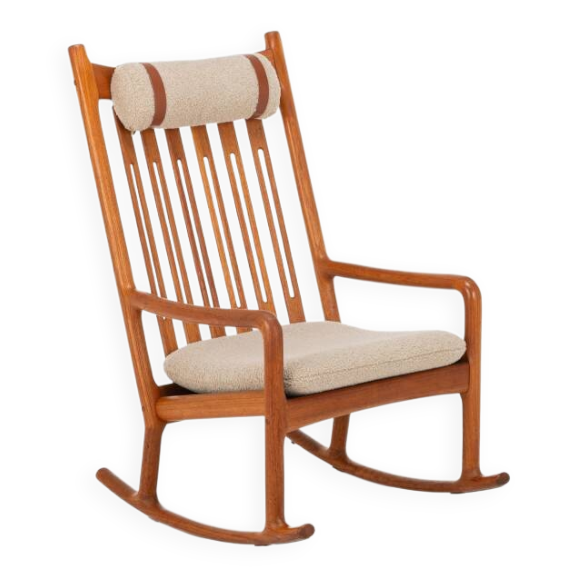 Rocking Chair by Hans Olsen for Juul Kristensen, Denmark, 1960s