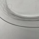 Old chiseled crystal dessert bell