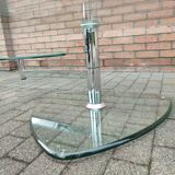 Table basse verre design manhattan Antoine motard