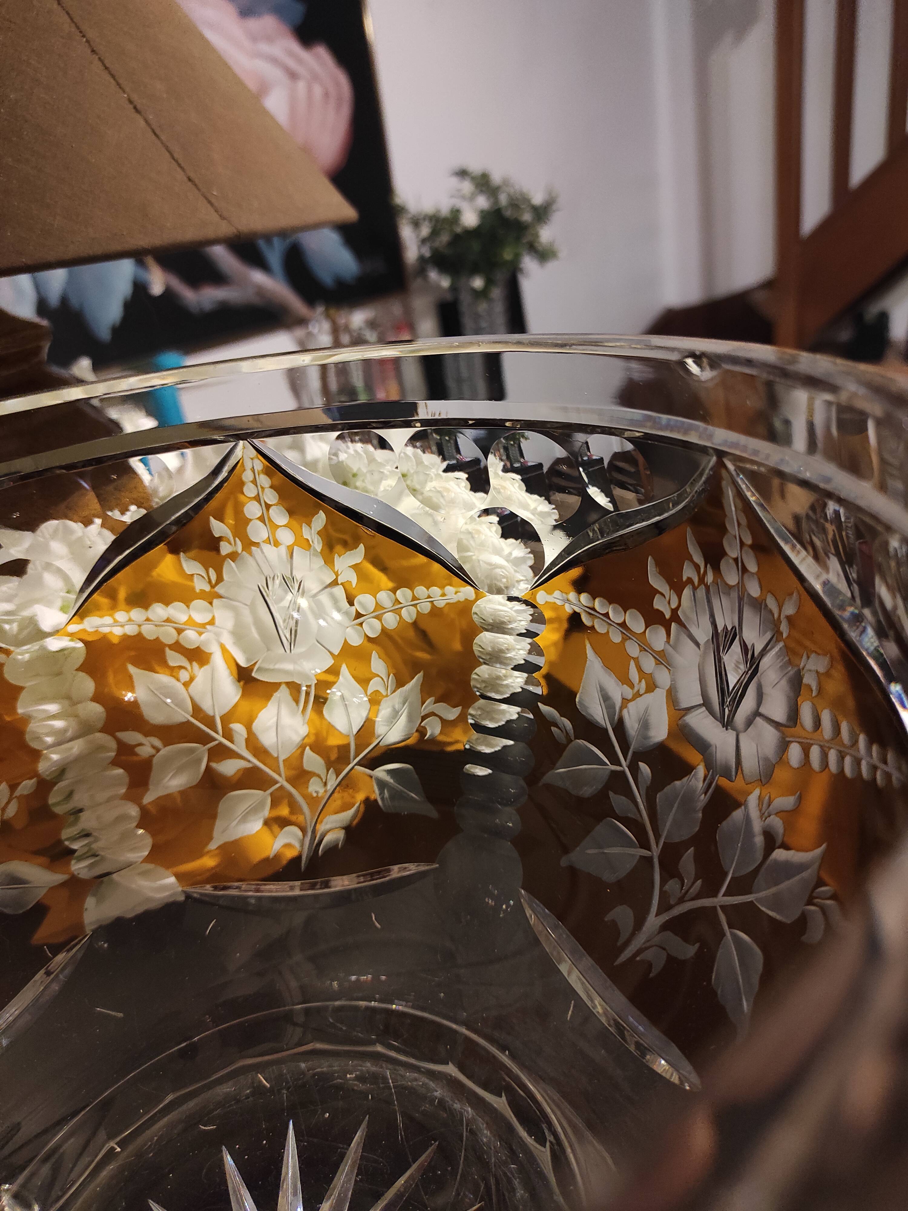 Centre de Table en Cristal